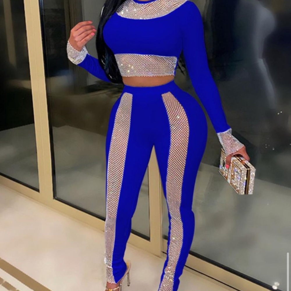 Rhinestone 2piece Set